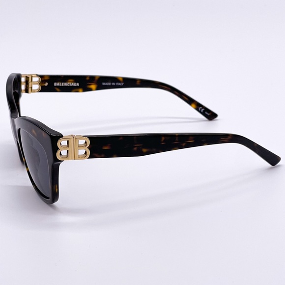 NEW BALENCIAGA BB0132S 002 CAT EYE WOMEN’S SUNGLASSES BALENCIAGA - Picture 5 of 13